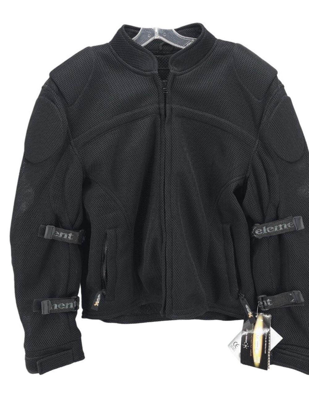 NWT Xelement Mesh Motorcycle CE Armored Jacket YF Protector CF504 Vented LARGE